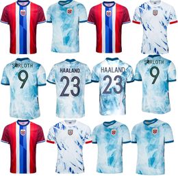 24 25 new Norwegian Soccer Jerseys Haaland 2024 noruega ODEGAARD Berge King camisetas de futbol national Football team Uniforms