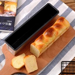 Moulds Rectangular Bread Mould Toast Box Baking Cake Sandwich Moulds Small Nonstick Bellows Cover Baking Tools French Bread Baked Oven