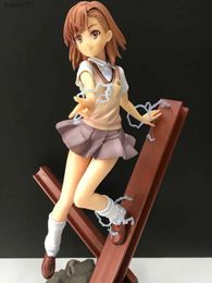 Anime Manga Toaru Majutsu No Index Railgun Misaka Mikoto Anime Figure Action Figures Pvc Sexy Girl Collectible Model Toys Ornaments Desktop yq240325