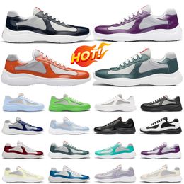 men Casual sneakers designer patent leather shoes men shoes mesh runner trainers pink blue green yellow outdoor casual white black shoes