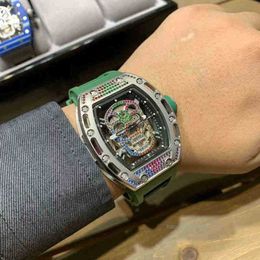 Luxury Watch Holiday Gift Birthday Gift Automatic Mechanical Watch Swiss Designer Watch Sports Watch 40mm Rchar m Watch 5oxx
