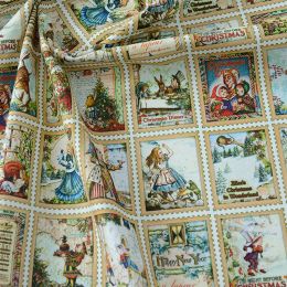 Fabric Sewing Cotton Fabric For Patchwork Quilting Needlework By The Yard Vintage Printed Fabric Sew Clothes Home Textile DIY Material