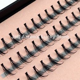 Eyelashes 4 Trays Black False Eyelashes Individual Fake Mink Eye Lashes Extension Beaury Makeup Tools 14mm 12mm 10mm 8mm