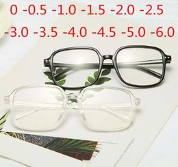 Sunglasses Retro Big Frame Oversize Finished Myopia Eyeglasses Women Men Eye Glasses Shortsighted Spectacle 05 10 15 20 T6803555