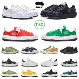 blue aqua black casual shoes maison mihara youth platform trainers designer loafers mens midnight navy pink outdoor fog grey white royal grape smoke Casual Shoes