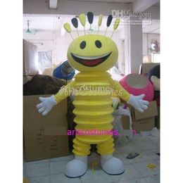 Mascot Costumes Halloween Christmas Caterpillar Mascotte Cartoon Plush Fancy Dress Mascot Costume