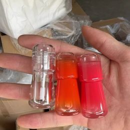 4ml Empty Lip Gloss Tube, DIY Plastic Elegant Liquid Lipstick Container, Round Lipgloss Lip Balm Bottle