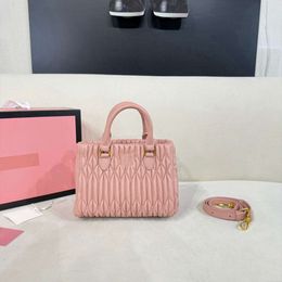 the Factory Handbag Store Sold by Mi2024 New Pleated Bag Single Shoulder Small Tote Practical