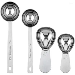 Coffee Scoops Big Deal 4 Packs Scoop 2 Tablespoon And 1 Stainless Steel Measuring Spoons For Ground