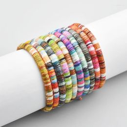 Charm Bracelets 10 Pcs/Set Boho Colorful Woven Round Rope String Bracelet Set Yoga Handmade Velvet For Men Women Lucky Jewelry