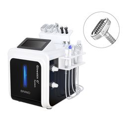 Free Fast Freight Delivery Hydro Dermabrasion oxygen facial derma infusion beauty machine 9 in 1 hydrodermabrasion skin scrubber microcurrent facial care machine