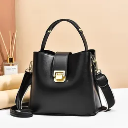 Shoulder Bags Fashionable All-match Selling Simple Bucket Bag Women's 2024 Autumn High-quality Messenger Handbag