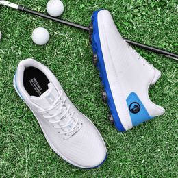 HBP Non-Brand Factory Classic Golf Shoes Leather Rubber Outsole Spikes men Golf Shoes