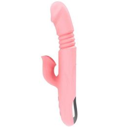 Chic Automatic Retractable False Penile Female Massage Masturbation Device Adult Sexual Use Sex Vibrates For Woman Vibration Women Toys Products 231129