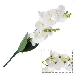 Decorative Flowers Vibrant Touch Long Lasting Artificial Butterfly Orchid Bouquet With Fake Moth Orchids For Wedding/Home Decor