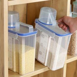 Organisation Airtight Food Storage Containers Cereal Dispenser Bulk Container Storage Box Rice Dispenser Grain Dispenser Kitchen Organiser