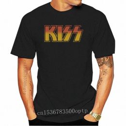 man Clothing New Men T Shirt KISS Classic Logo Hard Rock Music Band Funny t-shirt Novelty Tshirt Women s4HG#