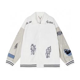 new fashion Baseball Coat designer jackets bomber mens windbreaker Uniform Fashion Jacket Single Breasted Warm Jackets Hip Hop Harajuku Letter embroidery Jackets
