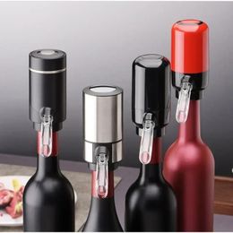 Electric Wine Aerator Dispenser Stainless Steel Intelligent Automatic Decanter Pourer For Bar Party Kitchen Accessories