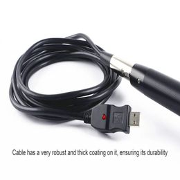 Микрофон USB-XLR со встроенной звуковой картой и 3 метром медного провода для высококачественной записи