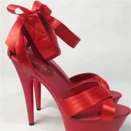 Dance Shoes Perfect For Dancing With Cool Heels And Beautiful Model Catwalk Shows Off 15cm High-heeled Pole