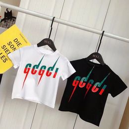Kids T-shirts White Irregular Arrow Ofs Black Children Boys Girls Summer Short Sleeve tshirts Letter Printed Finger t shirts Kid Toddlers Youth Tees Tops Clothes AAA