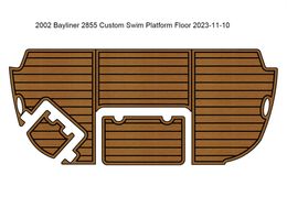 2002 Bayliner 2855 Custom Swim Platform Pad Boat EVA Foam Teak Floor Mat Flooring Seadek MarineMat Gatorstep Style Self Adhesive