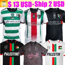 Palestino 2024 Soccer Jerseys Chile CARRASCO CORNEJO SALAS DAVILA FARIAS Home Away 3rd 24 25 Palestine Football Shirt