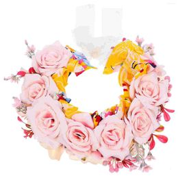 Bandanas Headband Children's Flower Baby Headbands Western Style Crown For Girl Hair Accessories