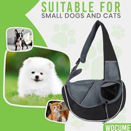 Carriers Pet Outdoor Slings Bags Dog Carrier Cat Carrier Breathable Mesh Travel Safe Bag for small Dogs Cats