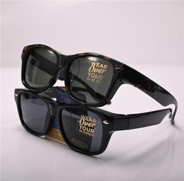 Sunglasses Evove Driving Goggles Male Women Polarised Glasses Fit Over Eyeglasses Frames Men Myopia Driver Anti Glare Cover3486690