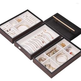 Party Favour Unique Wooden Jewellery Organiser Box Ring Bracelet Necklace Storage