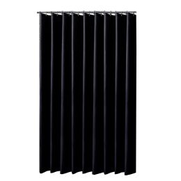 Curtains Black Shower Curtains Waterproof Fabric Bath Curtains for Bathroom Bathtub Shade Curtain Large Wide Bathing Cover with Hooks