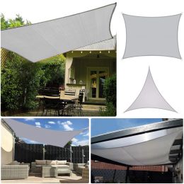 Nets 3/4*5m 5*6m 6*8m UV Protection 70% Waterproof Oxford Cloth Outdoor Sun Sunscreen Shade Sails Net Canopies Yard Garden Encrypted