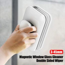 Cleaners 345mm Magnetic Window Glass Cleaner Double Sided Wiper Wash Window Cleaning Brush for Washing Windows Exterior Home Clean Tool