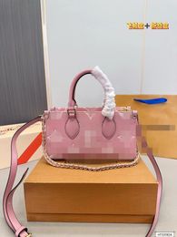 Modern style Goddess of Myriad TOte A Microfiber leather shoulder crossbody bag with exquisite chain 25*14