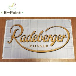 Accessories Radeberger Beer Flag 3ft*5ft (90*150cm) Size Christmas Decorations for Home Flag Banner Indoor Outdoor Decor BER1