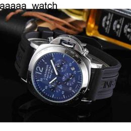 Men's 2024 Panerass Watches Fashion Luxury for Mechanical Business Six-hand Full-function Wristwatches Style Luminoss