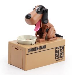 Boxes cute cartoon children's day piggy bank dog model coin gift supply saving box money tray