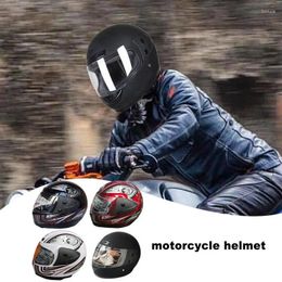 Motorcycle Helmets Full Face Hat Head Safety Helmet Dual Visor Durable Protector Motocross Dirt Bike Accessories