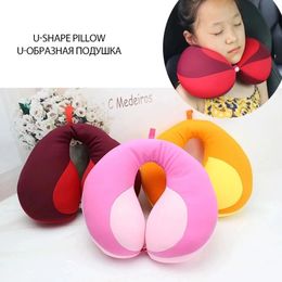 Baby Pillow For borns Travel Neck UShape Car Headrest Air Cushion Children Seat Head Support Infant 240313