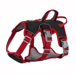 Harnesses No Pull Dog Harness Vest Chest Reflective Walking Adjustable Small Medium Large Safety Breathable Harness Pet Accessories