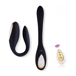 Hip Double Vibrator Stick Female Vaginal Massage Adult Sex Products Masturbator Vibrators For Women 231129