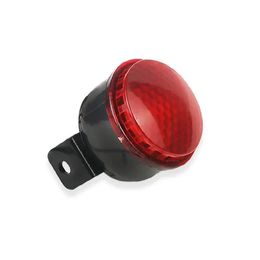 Pip Omvänd Peeper Air Horn DC 12V 105DB VARNING SIREN LJUDSignal Backup Alarm Horn med röd LED för motorcykelbilfordon