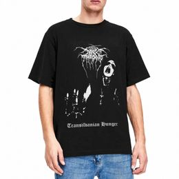 size S-4XL Tshirt Men Women Shirt Darkthre ransianian Hunger Vintage Norwegian Black Metal Band A6cx#