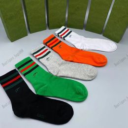 Designer men's socks Paris fashion letters classic printed outdoor women's summer couple stockings average size.