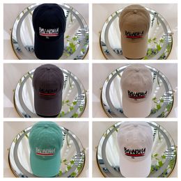 Women's Solid Baseball Cap Letter Printed Outdoor Trucker Hats Adjustable Casquette Sunshade Designer Hat