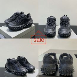 NEW Resistant Comfort Tyre sole durian shoes women's summer thick sole increase leisure sports couple tank daddy shoes GAI