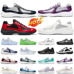 men Casual sneakers designer patent leather shoes men shoes mesh runner trainers Navy blue pink blue green purple yellow outdoor casual white black shoes