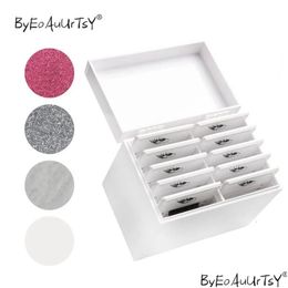 Jewelry Boxes 510 Layers Pallet Lash Holder Individual Volume Display Stand Eyelashes Storage Box Tools For Eyelash Tool 240313 Drop D Ot9Lh